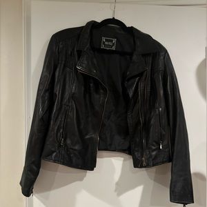 Leather jacket from Florence Italy.